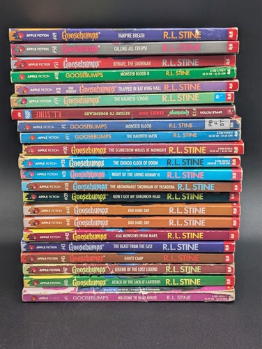 Goosebumps paperback books - paperback,