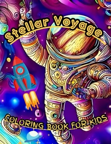 Stellar voyage coloring - coloring, book