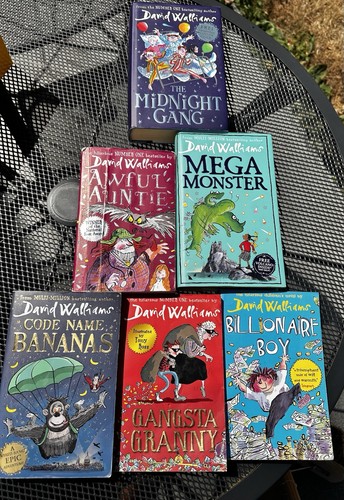 David walliams book bundle - 6,