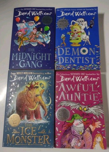 David walliams book bundle 4 - david,
